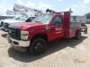 2010 Ford F350 Flatbed Truck, s/n 1FDWF3HR7AEA60564 (Inoperable): Diesel Eng., Auto, IMT 2020 Crane - 10