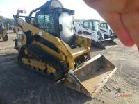 2023 Cat 299D3XE Skid Steer, s/n BX904947: C/A, High Flow, 2-sp., Rubber Tracks, GP Bkt., Meter Shows 1384 hrs