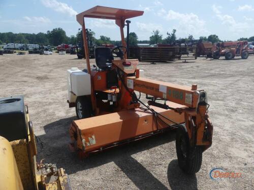 Sweep Master SM300 Sweeper, s/n 34188: 3-wheel, Canopy