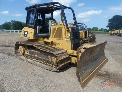 2007 Cat D6K LGP Dozer, s/n DHA00423: Canopy, Sweeps, 6-way Blade, Meter Shows 5522 hrs