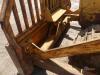 John Deere 450C Dozer, s/n 265857T: Canopy, Sweeps, Wire Cage, Meter Shows 4220 hrs - 6