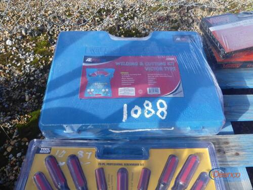 Portable/Cutting Welding Kit w/ Tool Box