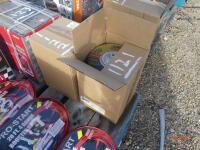 Case of (10) 7" Iron City Metal Grind Rocks w/ Hub