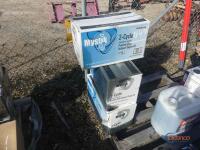 Case of (4) Mystik 1-gallon 2-cycle Synthetic Oil