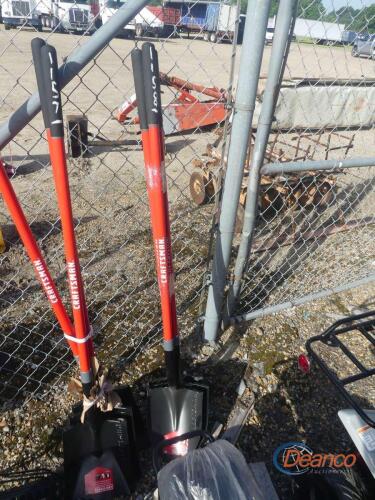 (3) Round-point Shovels