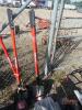 (3) Round-point Shovels