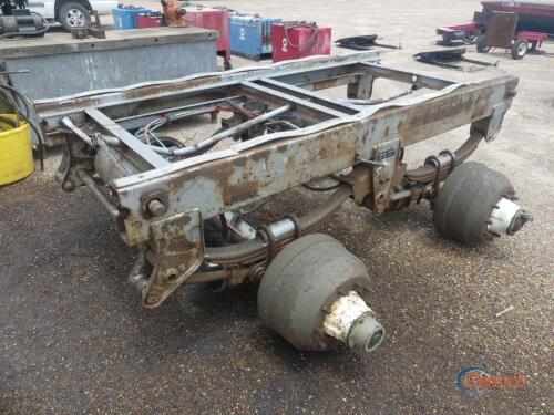 Tandem-axle Frame and Suspension off Great Dane Trailer