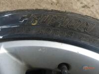 (4) Fuzion 245/40R18 Tires w/ Nissan Rims