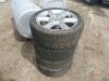 (4) Fuzion 245/40R18 Tires w/ Nissan Rims - 2