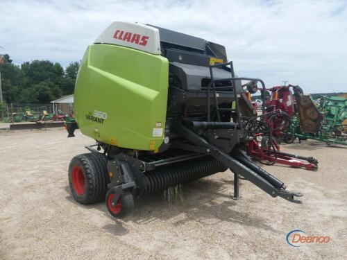 Claas Variant 360 Round Hay Baler, s/n 75104456