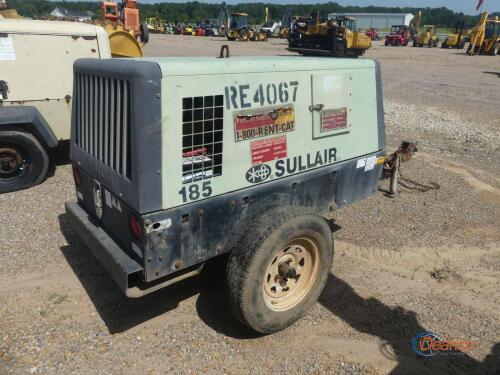Ingersoll Rand Air Compressor: Towable, Meter Shows 607 hrs