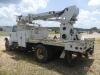 2001 International 4900 Digger Derrick Truck, s/n 1HTSDAAR21H306137 (Inoperable): DT466 Eng., Auto, Terex Telelect Boom, No Bit, Tool Box, Odometer Shows 134K mi. - 3