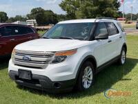 2015 Ford Explorer SUV, s/n 1FM5K7B87FGA55956: 4-door, 3.5L Gas Eng., Auto, 2wd, 3rd Row Seat, Odometer Shows 103K mi. (Utility Owned)