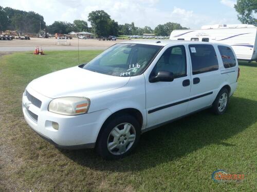 1999 Chevy Uplander Mini Van, s/n 1GNDV23148D158291: Auto, Odometer Shows 176K mi.