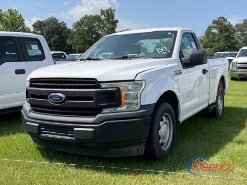 2018 Ford F150 Pickup, s/n 1FTMF1C52JKC04124: Reg. Cab, 5.0L Gas Eng., Auto, SWB, Odometer Shows 128K mi. (Utility Owned)