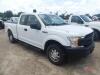 2018 Ford F150 4WD Pickup, s/n 1FTFX1E5XJKC04133: Ext. Cab, 5.0L Gas Eng., Auto, Bed Cover, Roll Out Deck, Odometer Shows 206K mi. (Utility Owned) - 2