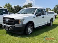 2018 Ford F150 4WD Pickup, s/n 1FTFX1E5XJKC04133: Ext. Cab, 5.0L Gas Eng., Auto, Bed Cover, Roll Out Deck, Odometer Shows 206K mi. (Utility Owned)
