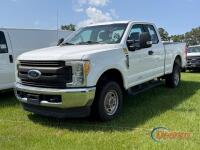 2017 Ford F250 4WD Pickup, s/n 1FT7X2B68HEB53702: Ext. Cab, 6.2L Gas Eng.,