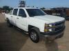 2014 Chevy 1500 Silverado Pickup, s/n 3GCPCPEC0EG503256: 4-door, 2wd, Gas Eng., Auto, Tool Box, Fuel Tank w/ Pump, Odometer Shows 121K mi.