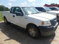 2008 Ford F150 Pickup, s/n 1FTRX12W38FB64409: 2wd, Ext. Cab 4-door, 4.6L Gas Eng., Auto, Odometer Shows 134K mi. (Utility Owned)