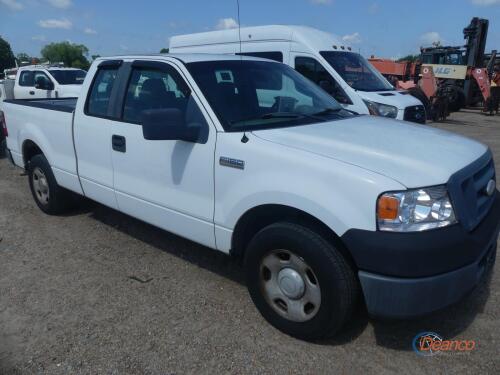 2007 Ford F150 Pickup, s/n 1FTRX12W57FA32198 : 2wd, Ext. Cab, 4.6L Gas Eng., Auto, Odometer Shows 198K mi. (Utility Owned)