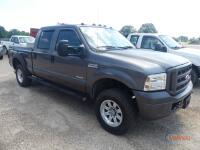 2006 Ford F250 4WD Pickup, s/n 1FTSW21P06EB43637: 4-door, Powerstroke V8 6.0L Diesel Eng., Auto, 6' Bed, Tool Box, B&W Gooseneck Ball, Air Ride Rear, Odometer Shows 149K mi.