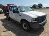 2004 Ford F250 Pickup, s/n 1FTNX20L64EC64954: 2wd, Ext, Cab, 5.4L Gas Eng., Auto, CM Truck Flatbed, Odometer Shows 151K mi. (Utility Owned)