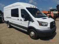 2016 Ford Transit E350 Van, s/n 1FTRS4XGSGKB56044: 3.5L Gas Eng., Auto, Odometer Shows 92K mi. (Utility Owned)
