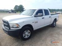 2015 Dodge Ram 3500HD Truck, s/n 3CG3R2CT0FG602316: 2wd, 4-door, 5.7L Gas Eng., Auto, Odometer Shows 219K mi. (County Owned)