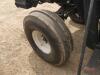 New Holland TS6-110 Tractor, s/n NT01095M: Rollbar, Powershuttle, PTO, Drawbar, 2 Hyd Remotes, Alamo Samurai Hyd. Ditch Bank Mower, Meter Shows 5672 hrs - 6