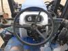 New Holland TS6-110 Tractor, s/n NT01095M: Rollbar, Powershuttle, PTO, Drawbar, 2 Hyd Remotes, Alamo Samurai Hyd. Ditch Bank Mower, Meter Shows 5672 hrs - 13