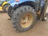 2006 New Holland TS110A Tractor, s/n ACP280490: 2wd, Encl. Cab, Dual PTOs, Drawbar, 2 Hyd Remotes, Side Boom Mower, Meter Shows 6887 hrs - 9