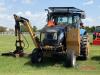 2006 New Holland TS110A Tractor, s/n ACP280490: 2wd, Encl. Cab, Dual PTOs, Drawbar, 2 Hyd Remotes, Side Boom Mower, Meter Shows 6887 hrs - 16