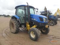 2006 New Holland TS110A Tractor, s/n ACP280586: 2wd, Encl. Cab, Dual PTO, 3PH, Meter Shows 8929 hrs