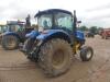 2006 New Holland TS110A Tractor, s/n ACP280586: 2wd, Encl. Cab, Dual PTO, 3PH, Meter Shows 8929 hrs - 2