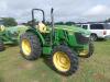 2021 John Deere 5075E MFWD Tractor, s/n 1PY5075EHMM120527: 3PH, PTO, Drawbar, Hyd. Remote, Meter Shows 1250 hrs