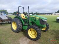 2021 John Deere 5075E MFWD Tractor, s/n 1PY5075EHMM120513: 3PH, PTO, Drawbar, Hyd. Remote, Meter Shows 1154 hrs