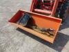 Kubota M8540D MFWD Tractor, s/n 50455: Rollbar Canopy, 8-sp. Shuttle Shift, Front Loader, Woods BH90X Backhoe Attachment w/ 12" & 24" Bkts., 3PH, 540 PTO, 2 Hyd Remotes, Meter Shows 2029 hrs - 9