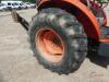 Kubota M8540D MFWD Tractor, s/n 50455: Rollbar Canopy, 8-sp. Shuttle Shift, Front Loader, Woods BH90X Backhoe Attachment w/ 12" & 24" Bkts., 3PH, 540 PTO, 2 Hyd Remotes, Meter Shows 2029 hrs - 11