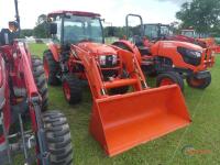 2023 Kubota L6060 MFWD Tractor, s/n B49297: C/A, LA1055 Loader w/ Bkt., HST, Meter Shows 700 hrs