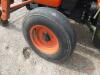Kubota MX5000F Tractor, s/n 11362: 2wd, Bush Hog M300 Loader, 3PH, PTO, Drawbar, Runs but has Damage from Fallen Tree, Meter Shows 346 hrs - 6