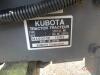 Kubota MX5000F Tractor, s/n 11362: 2wd, Bush Hog M300 Loader, 3PH, PTO, Drawbar, Runs but has Damage from Fallen Tree, Meter Shows 346 hrs - 10