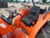 Kubota MX5000F Tractor, s/n 11362: 2wd, Bush Hog M300 Loader, 3PH, PTO, Drawbar, Runs but has Damage from Fallen Tree, Meter Shows 346 hrs - 11