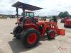 Kubota MX5200D MFWD Tractor, s/n 61414: Rollbar Canopy, Kubota LA1065 Loader w/ Bkt., Hydrostatic, Lift Arms, PTO, Drawbar, Turf Tires, Meter Shows 118 hrs - 2