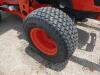 Kubota MX5200D MFWD Tractor, s/n 61414: Rollbar Canopy, Kubota LA1065 Loader w/ Bkt., Hydrostatic, Lift Arms, PTO, Drawbar, Turf Tires, Meter Shows 118 hrs - 9