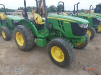 John Deere 5045E MFWD Tractor, s/n 1PY5045EAMM116117: Rollbar, 3PH, PTO, Drawbar, Hyd Remote, Loader Ready, Meter Shows 2792 hrs