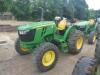 John Deere 5045E MFWD Tractor, s/n 1PY5045EAMM116117: Rollbar, 3PH, PTO, Drawbar, Hyd Remote, Loader Ready, Meter Shows 2792 hrs - 15