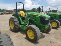 John Deere 5045E MFWD Tractor, s/n 1PY5045SEKMM116144: Rollbar, Lift Arms, Drawbar, Hyd. Remote, Loader Ready, Meter Shows 2745 hrs