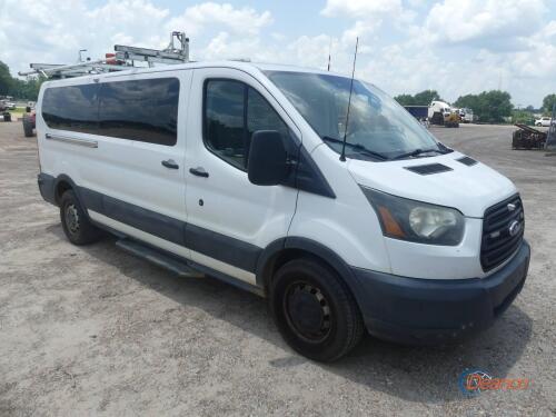 2016 Ford Transit 350 Van, s/n 1FTBW2YM4GKB40495: 3.7L Gas Eng., Auto,, Odometer Shows 213K mi (Utility Owned)