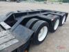 1995 Trail King TK100HDG-493 Lowboy, s/n 1TKJ049356M022038: 55-ton, 25' Well, 3-axle, Spring Ride, 118500 GVWR - 4